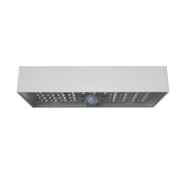 LED solárne svietidlo Brick - biele 900lm