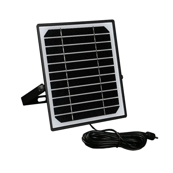 LED reflektor 1500lm so solárnym panelom + diaľkové ovládanie