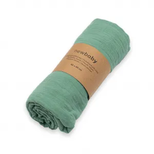 Mušelínová přikrývka New Baby green