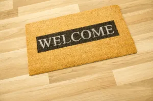 Rohožka Kokos Retro welcome