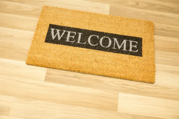 Rohožka Kokos Retro welcome