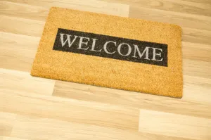 Rohožka Kokos Retro welcome