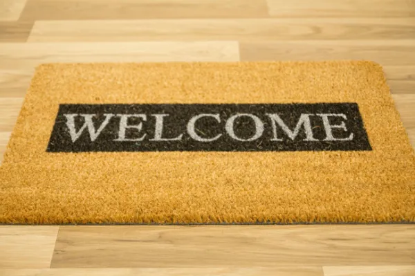 Rohožka Kokos Retro welcome