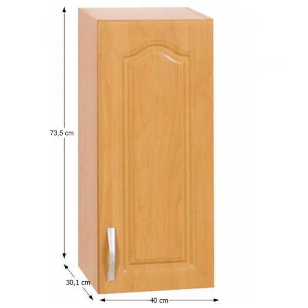 Horná skrinka LORA MDF NEW KLASIK W40 / 735  Tempo Kondela Pravé