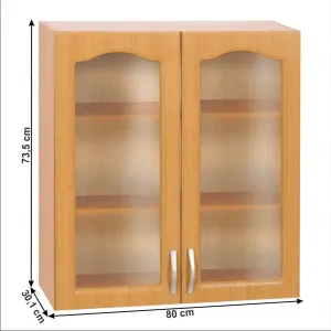 Horná skrinka LORA MDF NEW KLASIK W80S Tempo Kondela