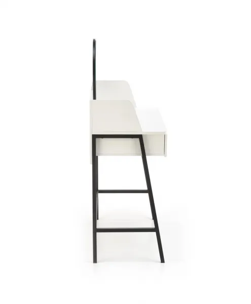HALMAR Toaletní stolek AGNES 120 cm bílo-černý
