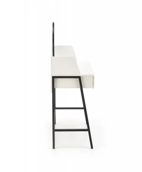 HALMAR Toaletní stolek AGNES 120 cm bílo-černý