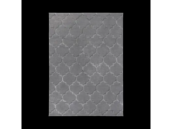Koberec Elsher - sivý Rozmery: 80 x 150