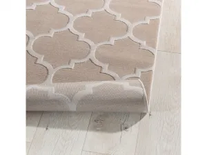 Koberec Elsher - béžový Rozmery: 80 x 150
