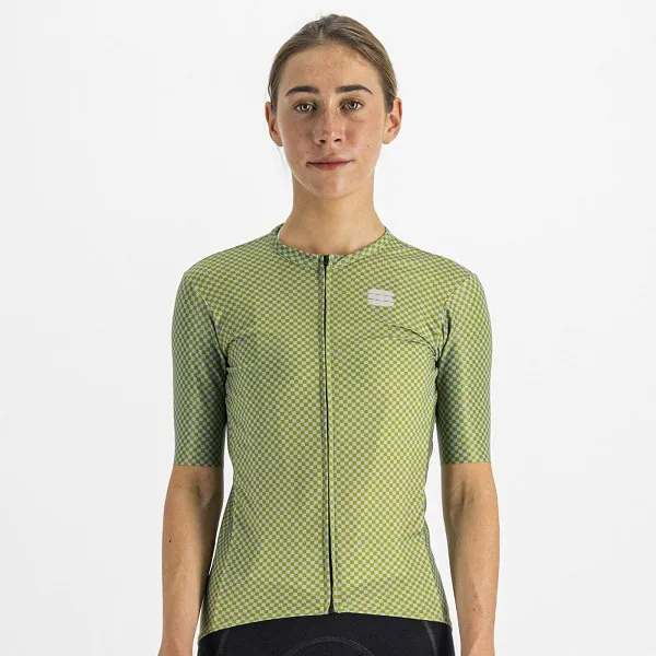 Sportful Rocket dámsky dres žltozelený Veľkosť: S