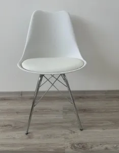 ArtKing Jedálenská stolička Hugo/biela
