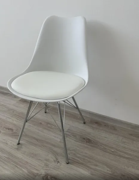 ArtKing Jedálenská stolička Hugo/biela