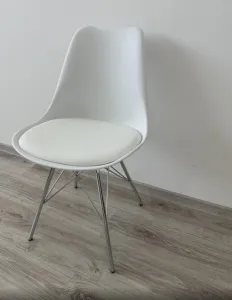 ArtKing Jedálenská stolička Hugo/biela