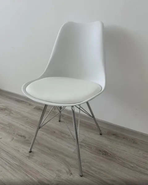 ArtKing Jedálenská stolička Hugo/biela