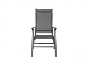 Legato Silver-Line polohovacie kreslo antracit