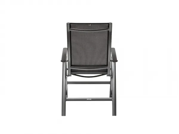 Legato Silver-Line polohovacie kreslo antracit