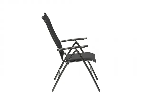 Legato Silver-Line polohovacie kreslo antracit