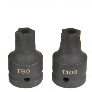 MARPOL SADA 6 NÁRAZOVÝCH NADSTAVCOV TORX A SPLINE 3/4"