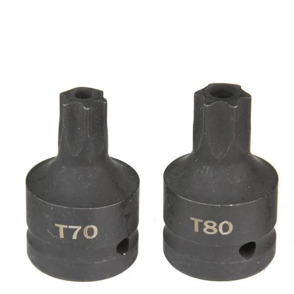 MARPOL SADA 6 NÁRAZOVÝCH NADSTAVCOV TORX A SPLINE 3/4"