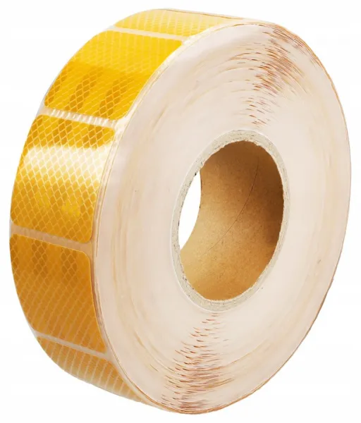 Žltá reflexná páska 1M výstražná 5x5 cm | jaks
