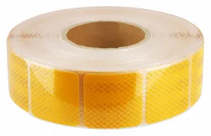 Žltá reflexná páska 1M výstražná 5x5 cm | jaks