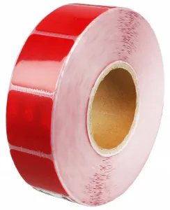 Červená reflexná páska 1M výstražná 5x5 cm | jaks