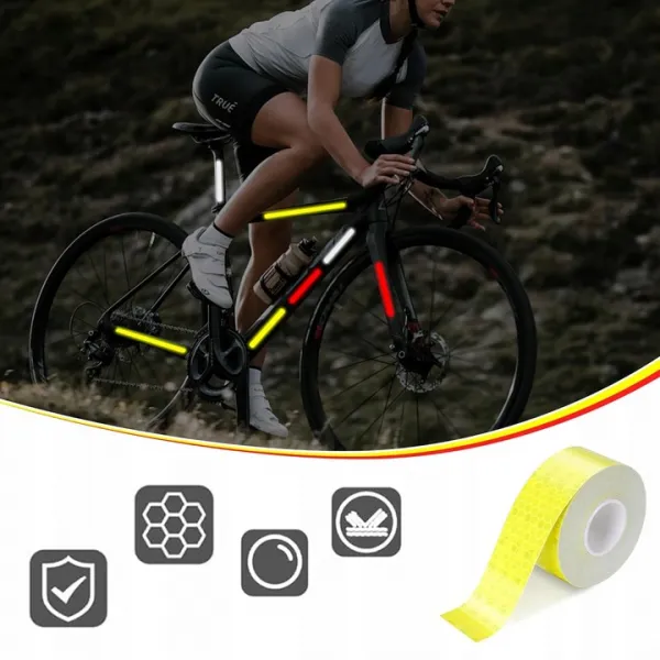 Obrysová reflexná páska zelená 25M | jaks
