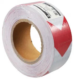 Obrysová výstražná reflexná páska červeno biela 25M | jaks