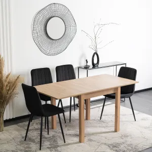 JAKS Rozkladací stôl 80 - 160cm Max dub artisan 2/2