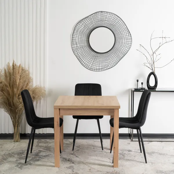 JAKS Rozkladací stôl 80 - 160cm Max dub artisan 2/2