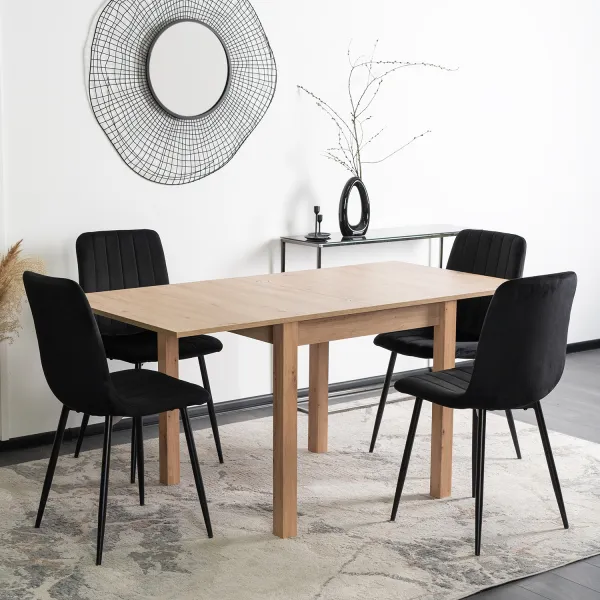 JAKS Rozkladací stôl 80 - 160cm Max dub artisan 2/2