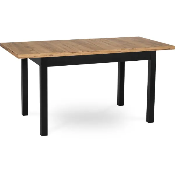 JAKS Rozkladací stôl Skubi 120-160 cm dub Craft