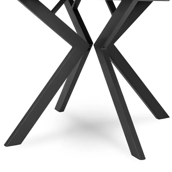 JAKS Okrúhly rozkladací stôl 100 - 250cm Lukas zlatý dub 2/2