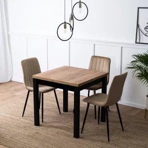 JAKS Rozkladací stôl 80 - 160cm Max dub craft  2/2