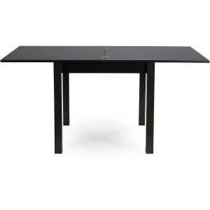 JAKS Rozkladací stôl 80 - 160cm Max čierny  2/2