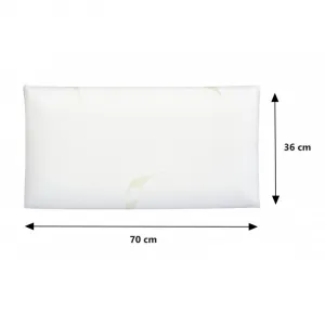 Termoplastický pamäťový ortopedický vankúš s aloe vera 70 x 36 cm | jaks