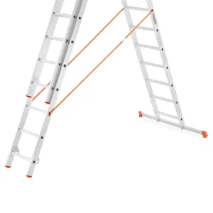 JAKS Multifunkčný hliníkový rebrík 3x14 73PRO S7314