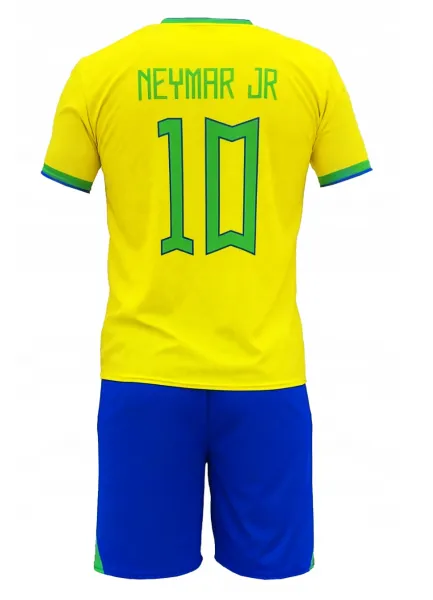 JAKS Detský futbalový dres s podkolienkami Neymar Jr Brazília Rozmery: 152