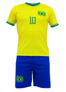 JAKS Detský futbalový dres s podkolienkami Neymar Jr Brazília Rozmery: 152