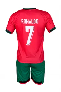 JAKS Detský futbalový dres s podkolienkami Ronaldo Portugalsko Rozmery: 152