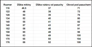 JAKS Detská futbalová mikina Messi Miami Rozmery: 152