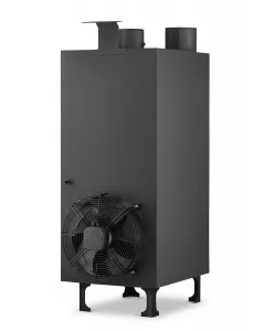 JAKS Teplovzdušná pec na tuhé palivo 25 kW PN3