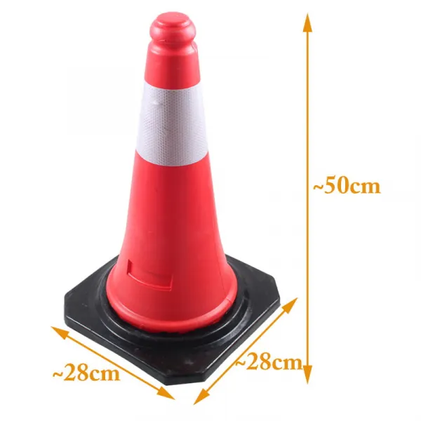 JAKS VÝSTRAŽNÝ DOPRAVNÝ KUŽEĽ S ODRAŽKOU 50CM