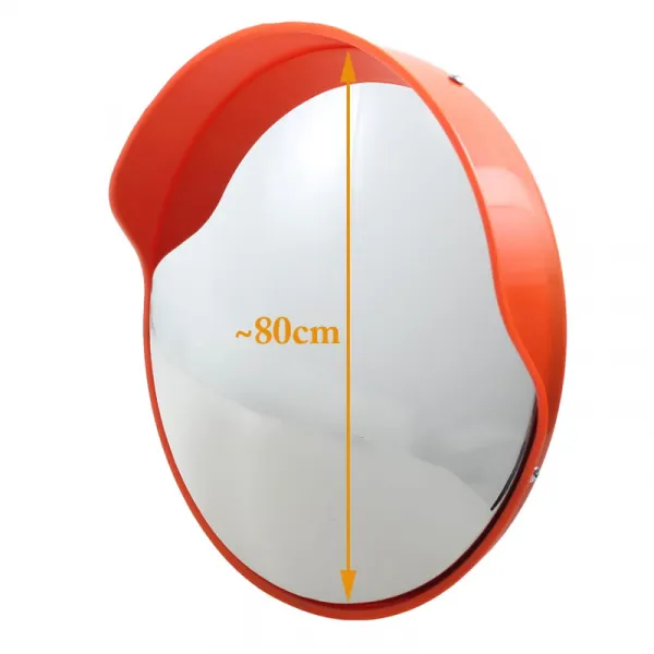 JAKS DOPRAVNÉ  ZRKADLO 80CM - ORANŽOVÉ