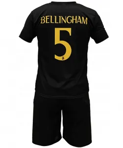 JAKS Detský futbalový dres s podkolienkami Bellingham Real Madrid čierny Rozmery: 164