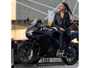 Čierny stojan na motorku MT3 | jaks