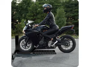 Čierny stojan na motorku MT3 | jaks