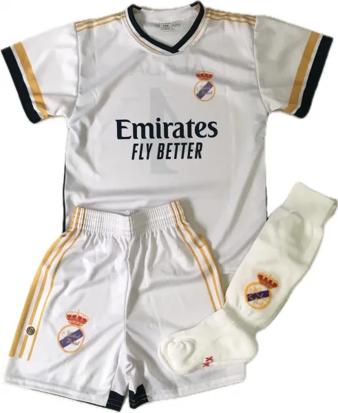 JAKS Detský futbalový dres s podkolienkami Alaba Real Madrid Rozmery: 128