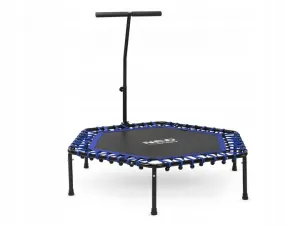 JAKS FITNESS TRAMPOLÍNA S ÚCHYTOM - TMAVO MODRÁ NS-102