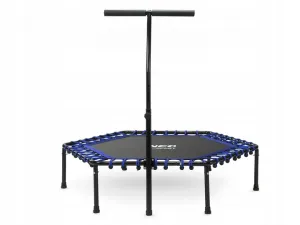 JAKS FITNESS TRAMPOLÍNA S ÚCHYTOM - TMAVO MODRÁ NS-102